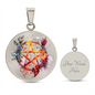 Almost Sold Out - Pentagram Necklace - Circle Luxury Necklace