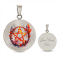 Almost Sold Out - Pentagram Necklace - Circle Luxury Necklace