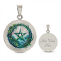 Almost Sold Out - Pentagram Necklace - Circle Luxury Necklace