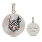 Almost Sold Out - Pentagram Necklace - Circle Luxury Necklace