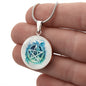 Almost Sold Out - Pentagram Necklace - Circle Luxury Necklace