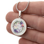 Almost Sold Out - Pentagram Necklace - Circle Luxury Necklace