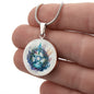 Almost Sold Out - Pentagram Necklace - Circle Luxury Necklace