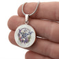 Almost Sold Out - Pentagram Necklace - Circle Luxury Necklace