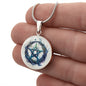 Almost Sold Out - Pentagram Necklace - Circle Luxury Necklace