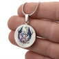 Almost Sold Out - Pentagram Necklace - Circle Luxury Necklace
