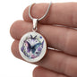 Almost Sold Out - Pentagram Necklace - Circle Luxury Necklace