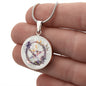 Almost Sold Out - Pentagram Necklace - Circle Luxury Necklace