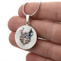 Almost Sold Out - Pentagram Necklace - Circle Luxury Necklace