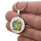 Almost Sold Out - Pentagram Necklace - Circle Luxury Necklace
