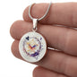Almost Sold Out - Pentagram Necklace - Circle Luxury Necklace