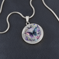 Almost Sold Out - Pentagram Necklace - Circle Luxury Necklace