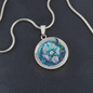 Almost Sold Out - Pentagram Necklace - Circle Luxury Necklace