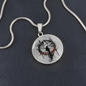 Almost Sold Out - Pentagram Necklace - Circle Luxury Necklace