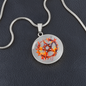 Almost Sold Out - Pentagram Necklace - Circle Luxury Necklace