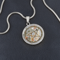 Almost Sold Out - Pentagram Necklace - Circle Luxury Necklace