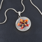 Almost Sold Out - Pentagram Necklace - Circle Luxury Necklace