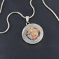 Almost Sold Out - Pentagram Necklace - Circle Luxury Necklace