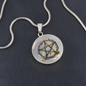 Almost Sold Out - Pentagram Necklace - Circle Luxury Necklace