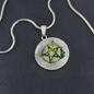 Almost Sold Out - Pentagram Necklace - Circle Luxury Necklace