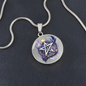 Almost Sold Out - Pentagram Necklace - Circle Luxury Necklace
