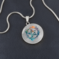 Almost Sold Out - Pentagram Necklace - Circle Luxury Necklace