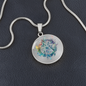 Almost Sold Out - Pentagram Necklace - Circle Luxury Necklace