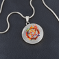 Almost Sold Out - Pentagram Necklace - Circle Luxury Necklace