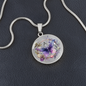 Almost Sold Out - Pentagram Necklace - Circle Luxury Necklace