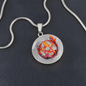 Almost Sold Out - Pentagram Necklace - Circle Luxury Necklace