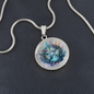 Almost Sold Out - Pentagram Necklace - Circle Luxury Necklace