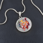 Almost Sold Out - Pentagram Necklace - Circle Luxury Necklace