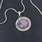 Almost Sold Out - Pentagram Necklace - Circle Luxury Necklace