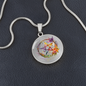 Almost Sold Out - Pentagram Necklace - Circle Luxury Necklace