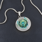 Almost Sold Out - Pentagram Necklace - Circle Luxury Necklace