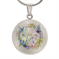 Almost Sold Out - Pentagram Necklace - Circle Luxury Necklace