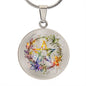 Almost Sold Out - Pentagram Necklace - Circle Luxury Necklace
