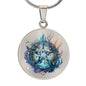 Almost Sold Out - Pentagram Necklace - Circle Luxury Necklace