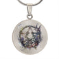 Almost Sold Out - Pentagram Necklace - Circle Luxury Necklace