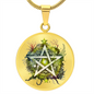 Almost Sold Out - Pentagram Necklace - Circle Luxury Necklace