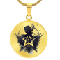 Almost Sold Out - Pentagram Necklace - Circle Luxury Necklace