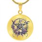 Almost Sold Out - Pentagram Necklace - Circle Luxury Necklace