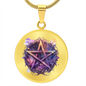 Almost Sold Out - Pentagram Necklace - Circle Luxury Necklace