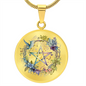 Almost Sold Out - Pentagram Necklace - Circle Luxury Necklace