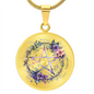 Almost Sold Out - Pentagram Necklace - Circle Luxury Necklace