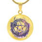Almost Sold Out - Pentagram Necklace - Circle Luxury Necklace