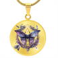Almost Sold Out - Pentagram Necklace - Circle Luxury Necklace