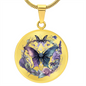 Almost Sold Out - Pentagram Necklace - Circle Luxury Necklace