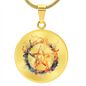 Almost Sold Out - Pentagram Necklace - Circle Luxury Necklace