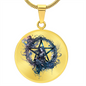 Almost Sold Out - Pentagram Necklace - Circle Luxury Necklace